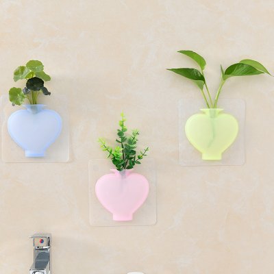 【壁掛矽膠】創意花瓶貼 - 居家裝飾小花瓶 商品圖片 2