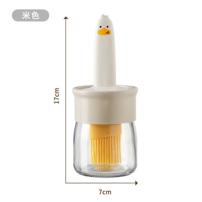 【萌趣小鴨油刷】可愛造型瓶-矽膠烤肉調味罐 商品圖片 6