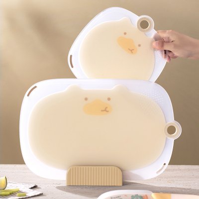 【果凍感切菜板】動物造型-防滑抗菌砧板 商品圖片 4