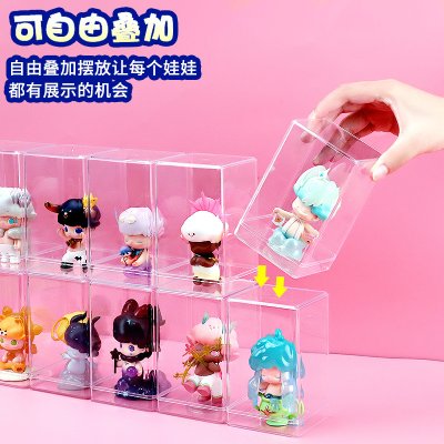 【防塵展示】透明壓克力公仔展示盒 - 可疊放單格收納 商品圖片 2