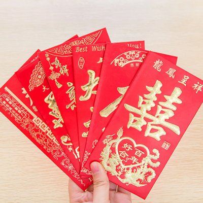 【新年燙金】喜慶紅包袋裝 - 過年用品經典紅包 商品圖片 2