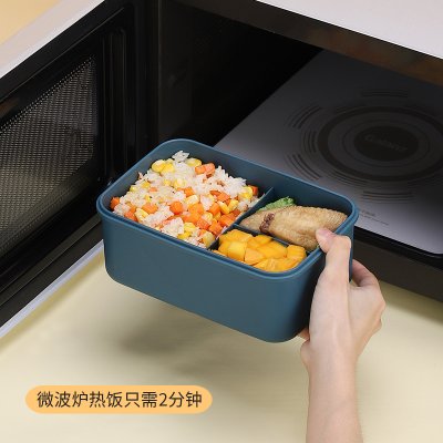 【分隔便當盒】手提野餐盒 - 多功能密封飯盒 商品圖片 3