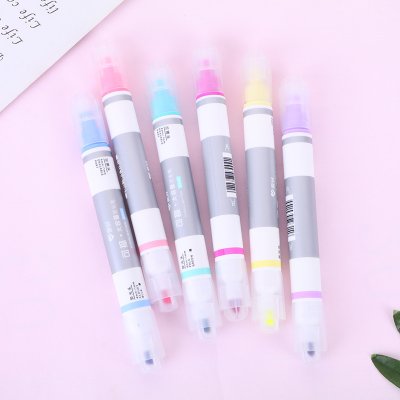 【雙頭可擦】螢光記號筆組-重點標記學習利器 商品圖片 2