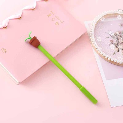 【療癒盆栽】創意中性筆 - 辦公桌迷你綠植 商品圖片 7