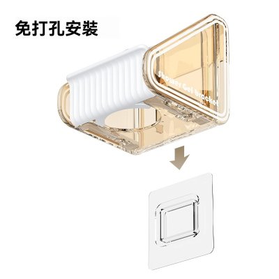 【浴室壁掛架】免打孔沐浴露架-洗髮精按壓支架 商品圖片 3