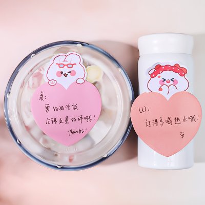【愛心造型】便利貼 - 可撕留言貼 商品圖片 4