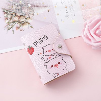 【粉色小豬】防消磁卡包 - 20位大容量收納 商品圖片 6