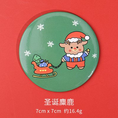 【聖誕迷你】隨身化妝鏡 - 可愛便攜補妝鏡 商品圖片 9