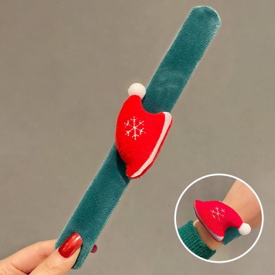 【聖誕啪啪圈】毛絨裝飾環-麋鹿聖誕樹造型 商品圖片 1