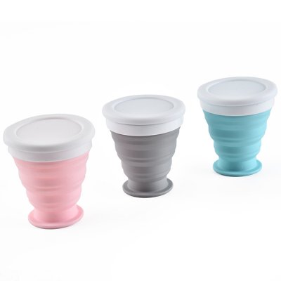 【矽膠摺疊】旅行水杯 - 伸縮戶外漱口杯 商品圖片 3