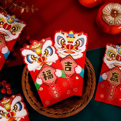 【舞獅新年紅包】俏皮祝福紅包-壓歲錢裝 商品圖片 4