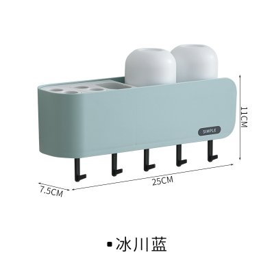 【多功能】壁掛牙刷置物架-浴室收納組合 商品圖片 8