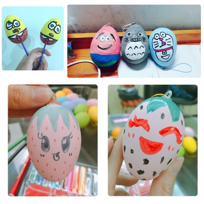 【實木彩蛋】復活節DIY彩繪 - 仿真手工雞蛋 商品圖片 2
