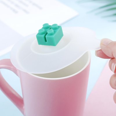 【積木造型】矽膠杯蓋 - 多用途防塵保溫 商品圖片 4