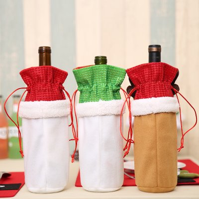 【聖誕限定】聖誕老人酒瓶袋 - 聖誕家居裝飾酒袋 商品圖片 4