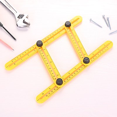 【任意角度折疊】多用途測量尺 - 多變可換四邊折尺工具 商品圖片 3