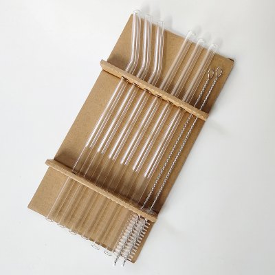 【環保耐熱】玻璃吸管8件組 - 精緻禮盒裝 商品圖片 4