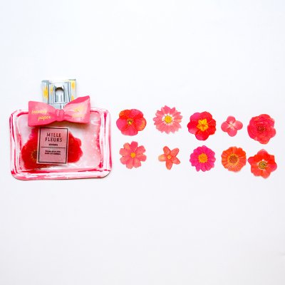 【精緻蝴蝶結】花瓣貼紙組 - 手帳香水瓶裝飾 商品圖片 6