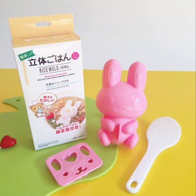 【兔子造型】飯糰模型組 - DIY造型飯糰模咖哩飯燴飯必備 商品圖片 3