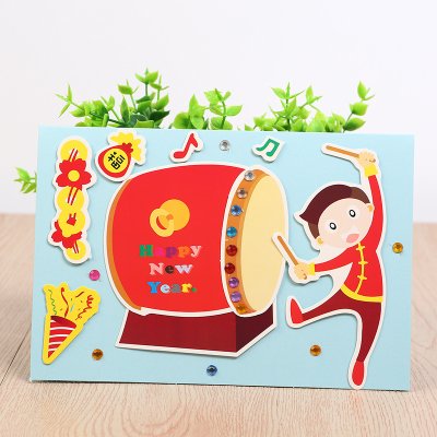 【立體賀卡】新年DIY卡片材料包-春節手作 商品圖片 7