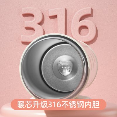 【316不鏽鋼杯】可愛印花-彈跳蓋吸管隨身水壺 商品圖片 3