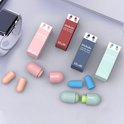 【靜音神器】膠囊造型隔音耳塞 - 睡眠學習專業防噪耳塞