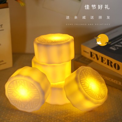 【中秋必備】月餅造型小夜燈 - 居家溫馨氛圍燈 商品圖片 3