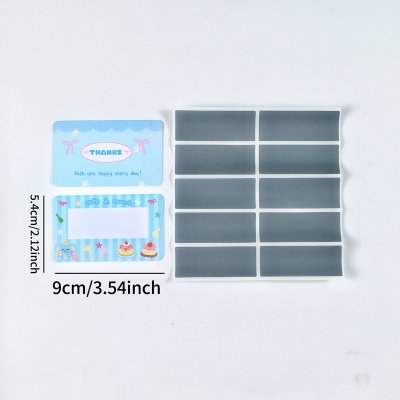【創意刮刮樂】20入可愛動物造型 自製抽獎券DIY 獎勵抽抽樂 商品圖片 5