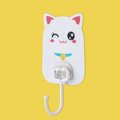 【批發】可愛動物造型掛鉤 免鑽孔強力黏膠掛勾 廚房浴室牆壁收納掛勾 居家裝飾小物 商品圖片 9