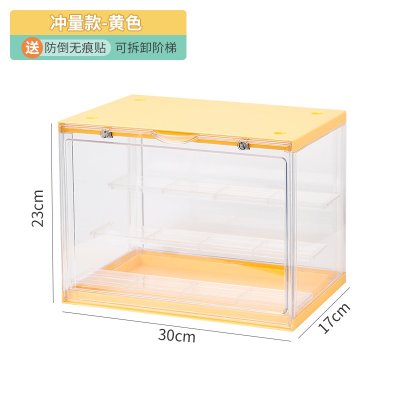 【磁吸三層】公仔展示盒 - 壓克力防塵架 商品圖片 7