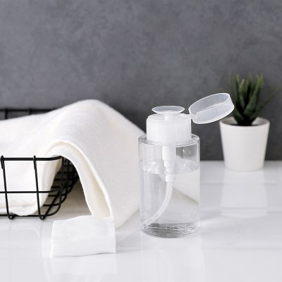 【旅行必備】按壓分裝瓶 - 透明化妝水卸妝瓶 商品圖片 2