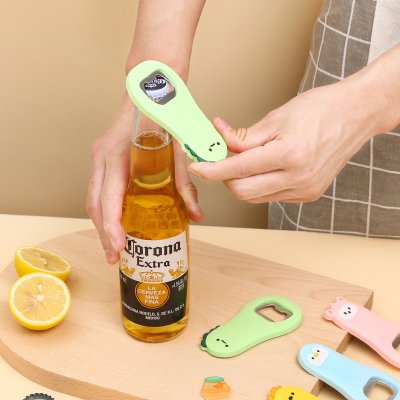【可愛磁吸器】造型開瓶器-冰箱貼矽膠多功能工具 商品圖片 2