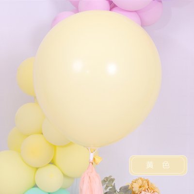 【馬卡龍色系】多尺寸乳膠氣球 - 5寸/10寸/18寸婚慶派對佈置 商品圖片 4