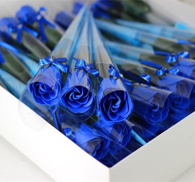 【浪漫玫瑰花】單支香皂花-情人節教師節創意禮品 商品圖片 3