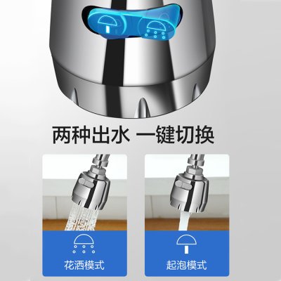 【加壓省水】水龍頭過濾器-防噴濺兩段式 商品圖片 4