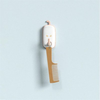 【動物造型】無痕掛勾裝-可愛收納鉤 (6個) 商品圖片 2