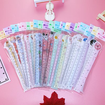 【透明直尺】卡通造型直尺-恐龍太空人學生文具 商品圖片 2