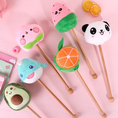 【舒壓神器】可愛毛絨按摩搥-手持經絡敲打搥背棒 商品圖片 1