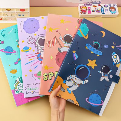 【太空人風琴夾】5格 - A4試卷分類收納