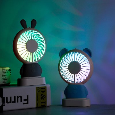 【迷你兔子】USB充電風扇 - 手持小型電扇 商品圖片 1