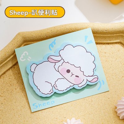 【趴睡動物】異形便利貼 - 萌系N次貼留言備忘錄 商品圖片 7