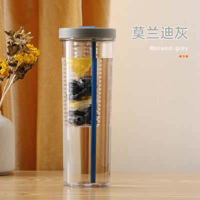 【夏日直身杯】吸管杯-大容量吸管冷水壺塑膠杯 商品圖片 5