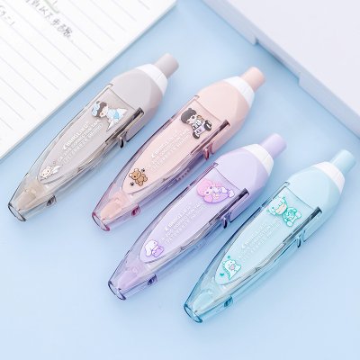 【可愛文具】Q版女孩修正帶 - 可換替芯按動式立可帶 商品圖片 2
