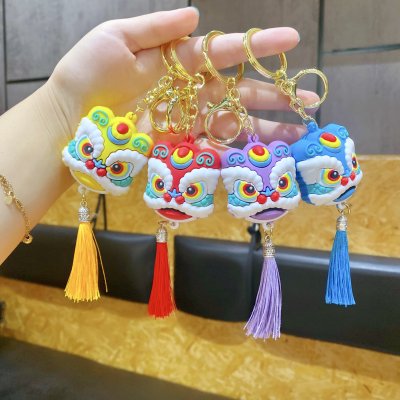 【中國風舞獅圈】鑰匙圈-創意流蘇新年小禮品 商品圖片 3
