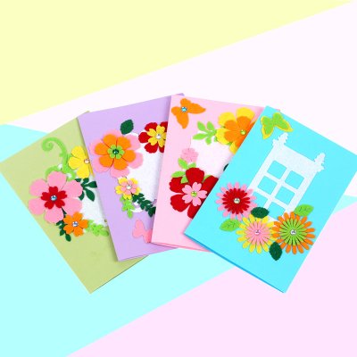 【立體賀卡DIY】母親節父親節材料包 - 幼兒園美勞 商品圖片 2