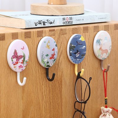 【田園風】中國風掛勾4入-水墨創意掛鉤 商品圖片 1