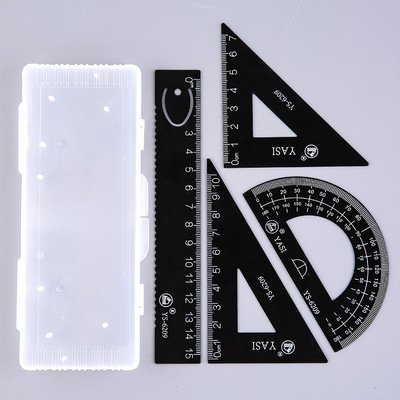 【金屬套尺組】質感四件組-繪圖測量工具 商品圖片 5