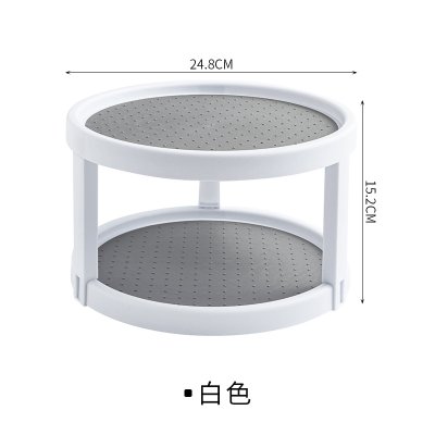【旋轉雙層】調味瓶架-創意廚房調料收納 商品圖片 6