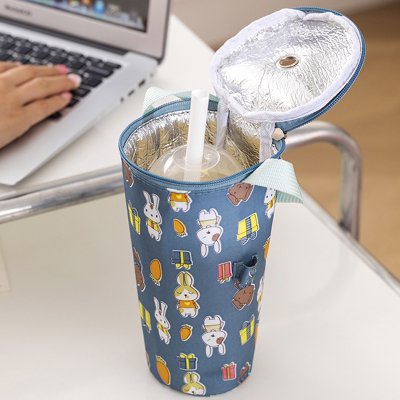 【保冰保溫杯套】環保飲料袋-手提杯套提袋 商品圖片 3