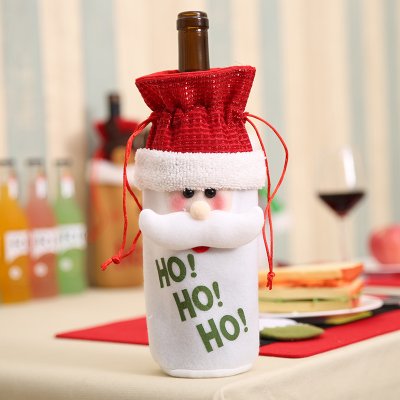 【聖誕限定】聖誕老人酒瓶袋 - 聖誕家居裝飾酒袋 商品圖片 8
